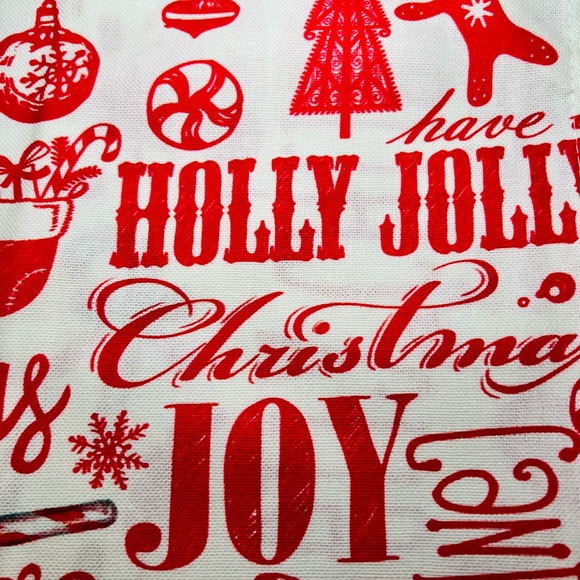 2 Christmas Red Holiday Images Kitchen Tea Towels Reindeer Believe Merry Joy - Picture 14 of 16